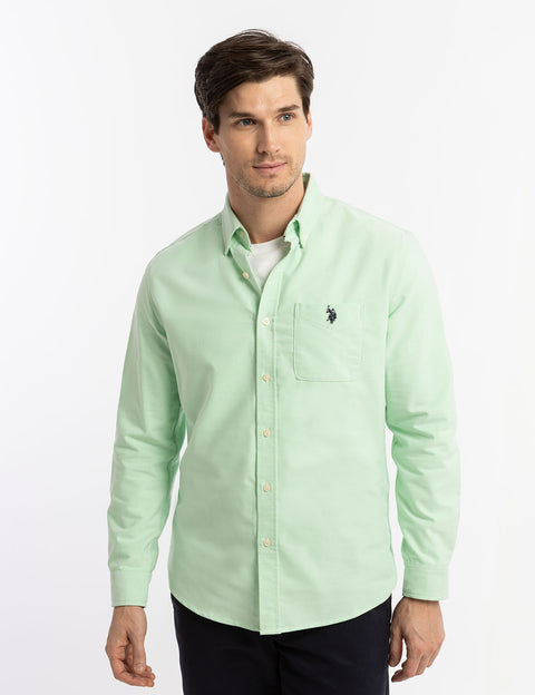 LONG SLEEVE STRETCH OXFORD SHIRT - U.S. Polo Assn.