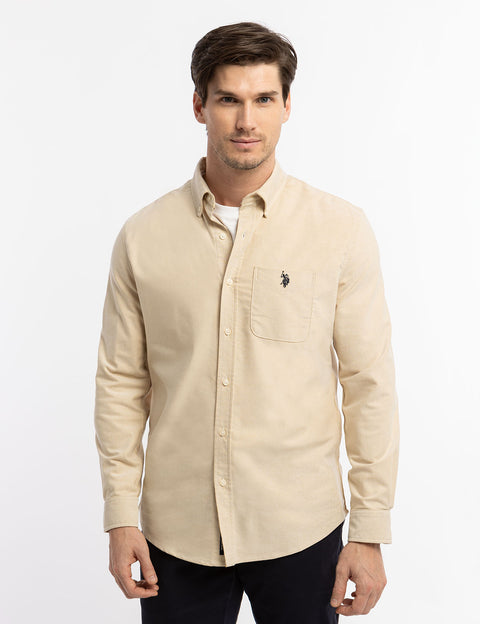 LONG SLEEVE STRETCH OXFORD SHIRT - U.S. Polo Assn.