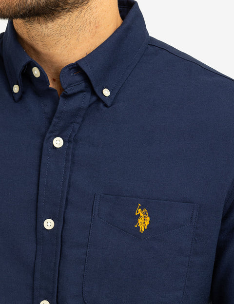 LONG SLEEVE STRETCH OXFORD SHIRT - U.S. Polo Assn.
