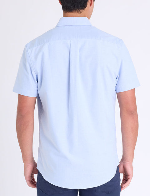 SHORT SLEEVE STRETCH OXFORD SHIRT - U.S. Polo Assn.