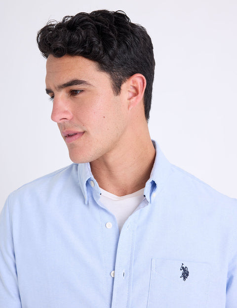 SHORT SLEEVE STRETCH OXFORD SHIRT - U.S. Polo Assn.