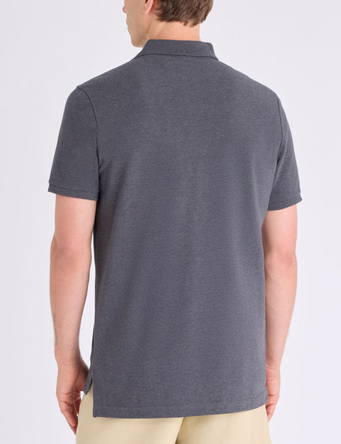 SOLID PIQUE SMALL LOGO POLO SHIRT - U.S. Polo Assn.
