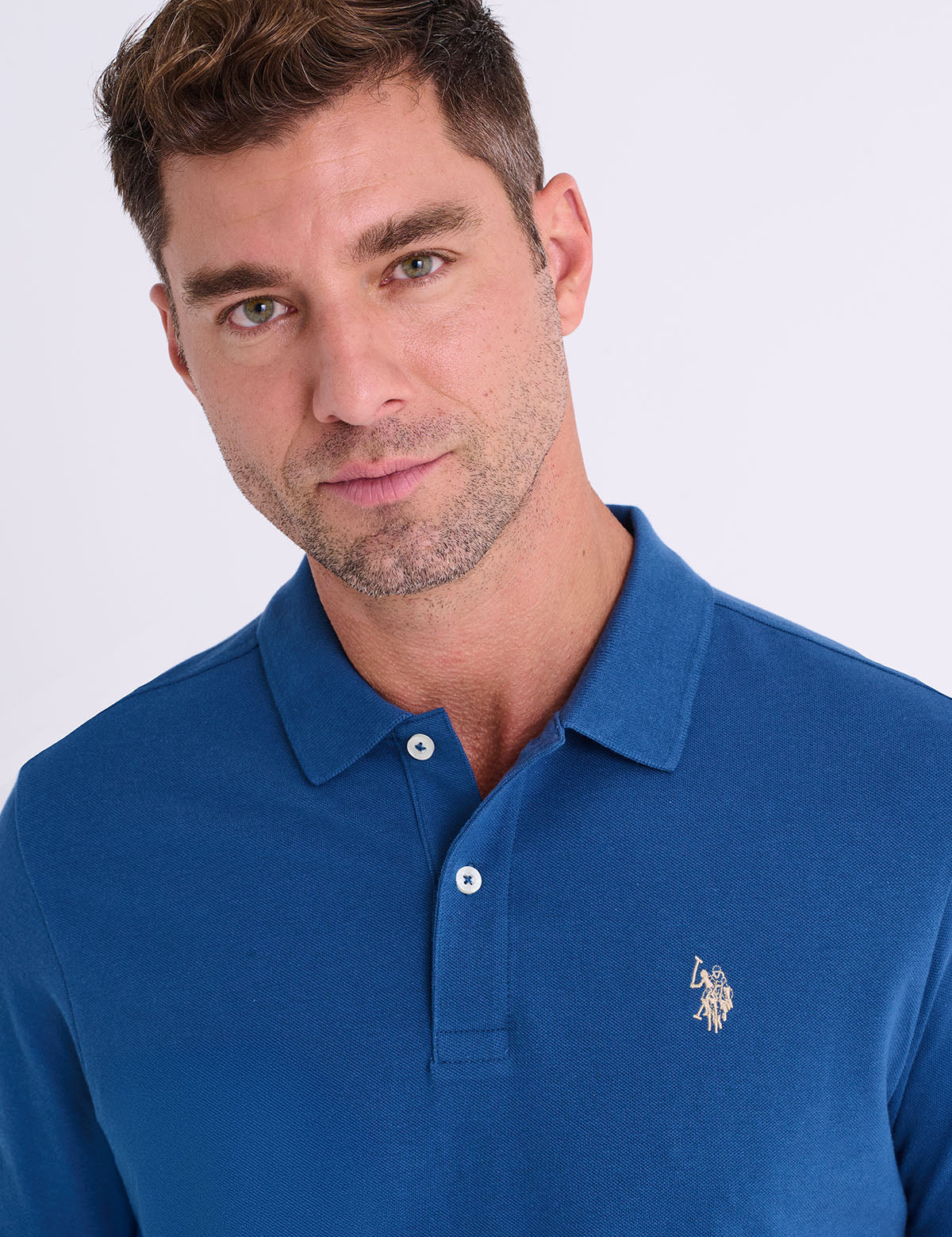 SOLID PIQUE SMALL LOGO POLO SHIRT– U.S. Polo Assn.