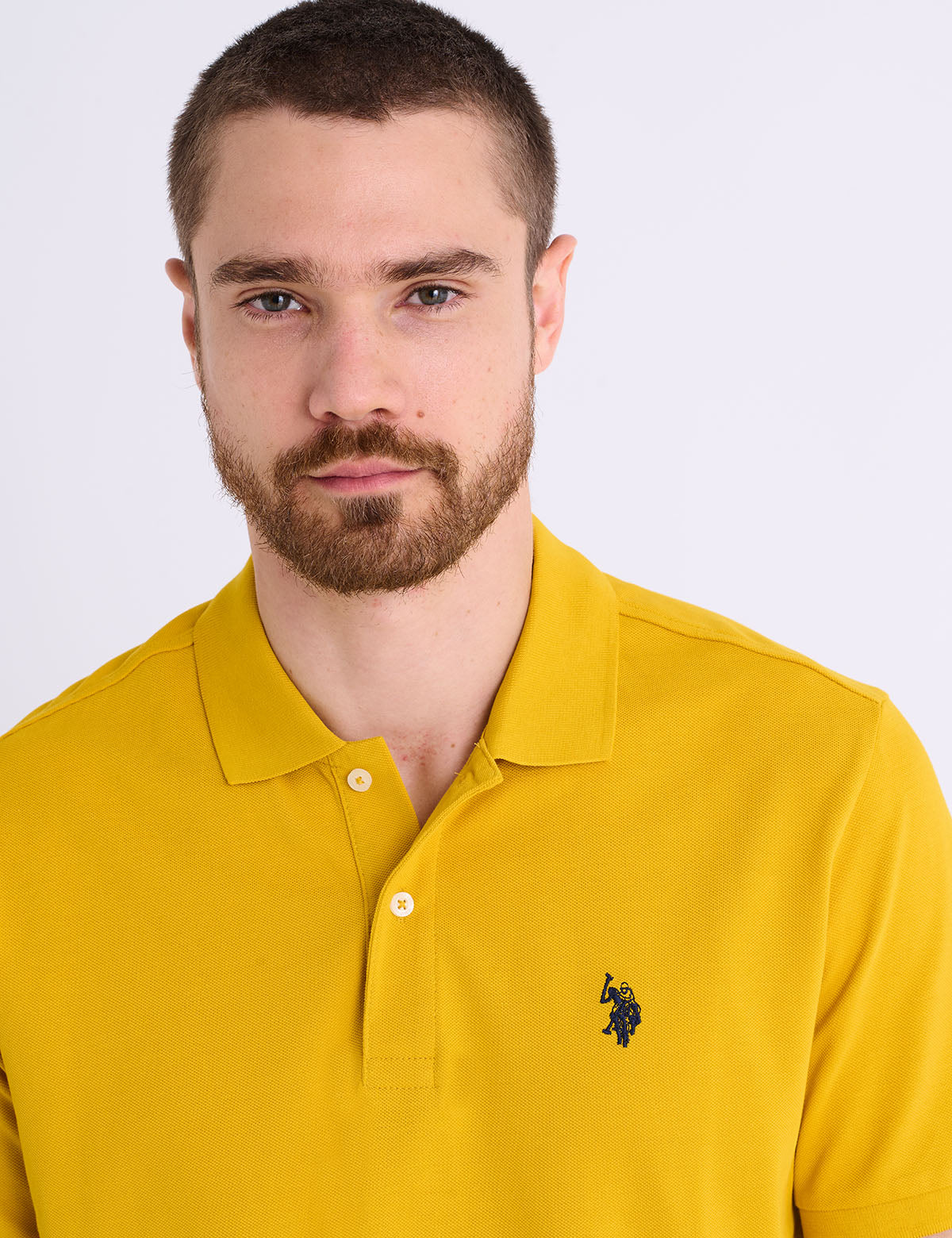 SOLID PIQUE SMALL LOGO POLO SHIRT– U.S. Polo Assn.