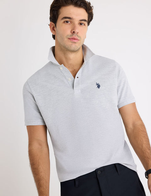 SOLID PIQUE SMALL LOGO POLO SHIRT - U.S. Polo Assn.