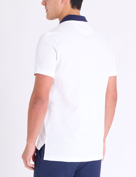 SLIM FIT STRETCH SOLID PIQUE POLO SHIRT - U.S. Polo Assn.