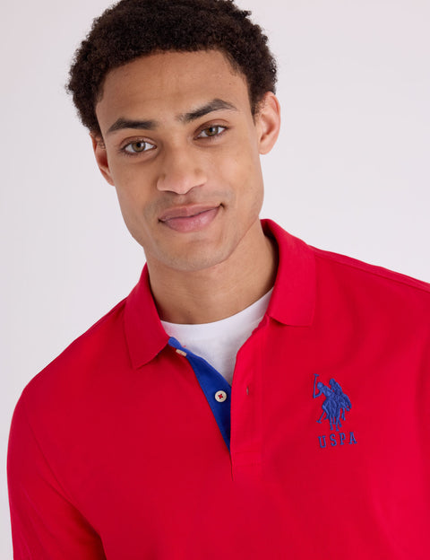 SLIM FIT STRETCH SOLID POLO SHIRT - U.S. Polo Assn.