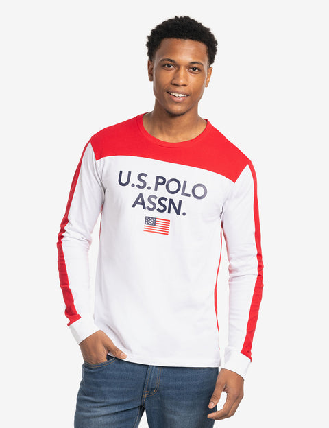 U.S. POLO ASSN. PIECED T-SHIRT - U.S. Polo Assn.