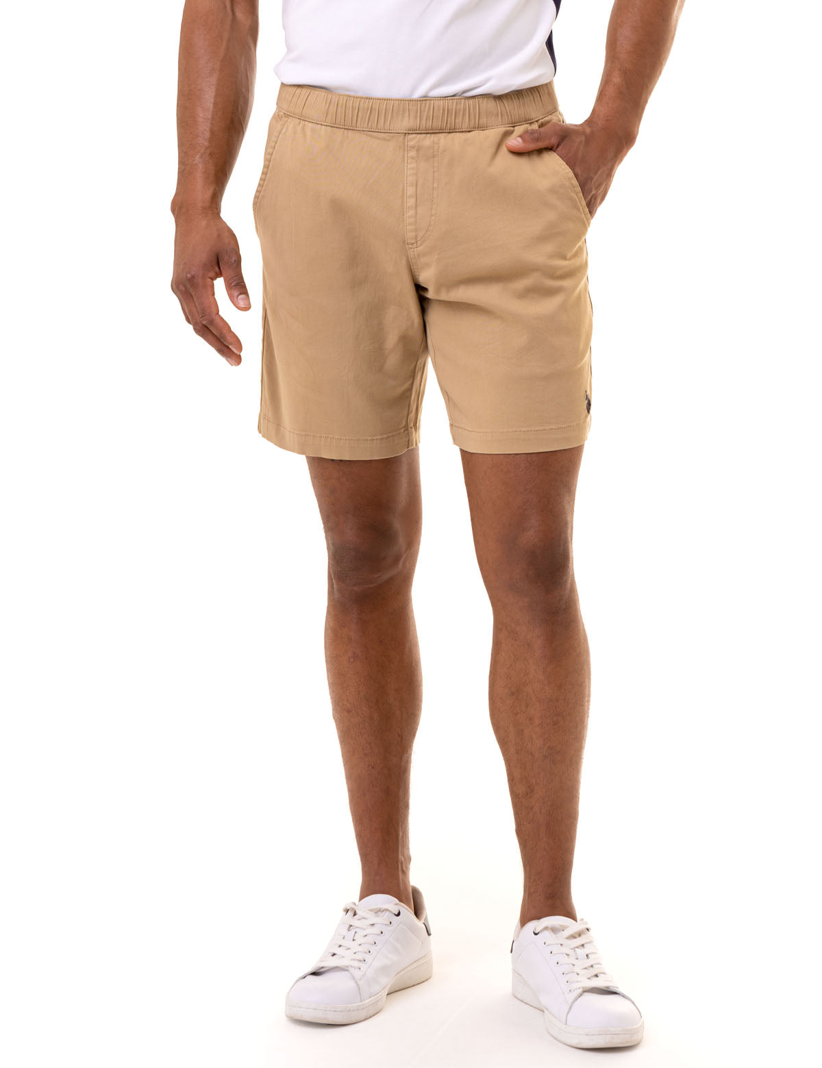 STRETCH TWILL JOGGER SHORTS U.S. Polo Assn.