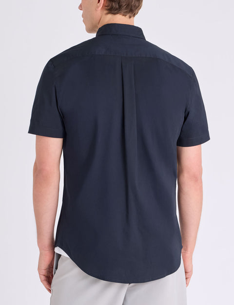 SHORT SLEEVE STRETCH POPLIN SHIRT - U.S. Polo Assn.