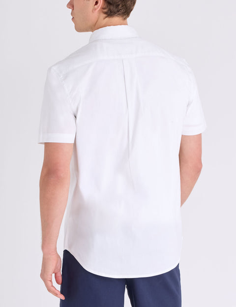 SHORT SLEEVE STRETCH POPLIN SHIRT - U.S. Polo Assn.