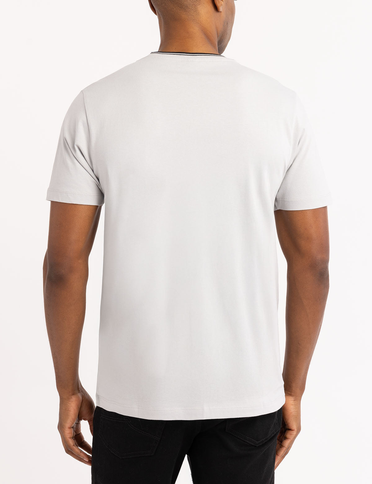 TIPPED CREW NECK COLLAR T-SHIRT U.S. Polo Assn.