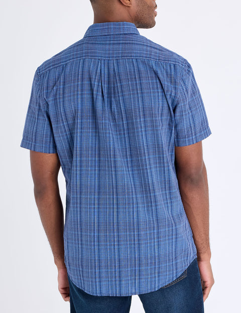 YARN DYE COTTON SHORT SLEEVE SHIRT - U.S. Polo Assn.