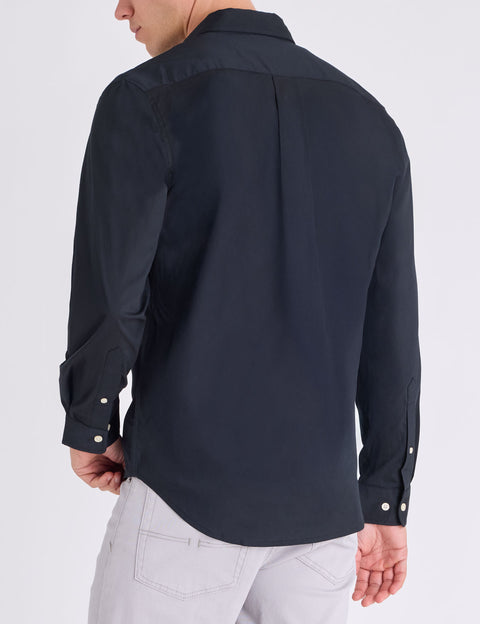 SOLID STRETCH POPLIN LONG SLEEVE SHIRT - U.S. Polo Assn.