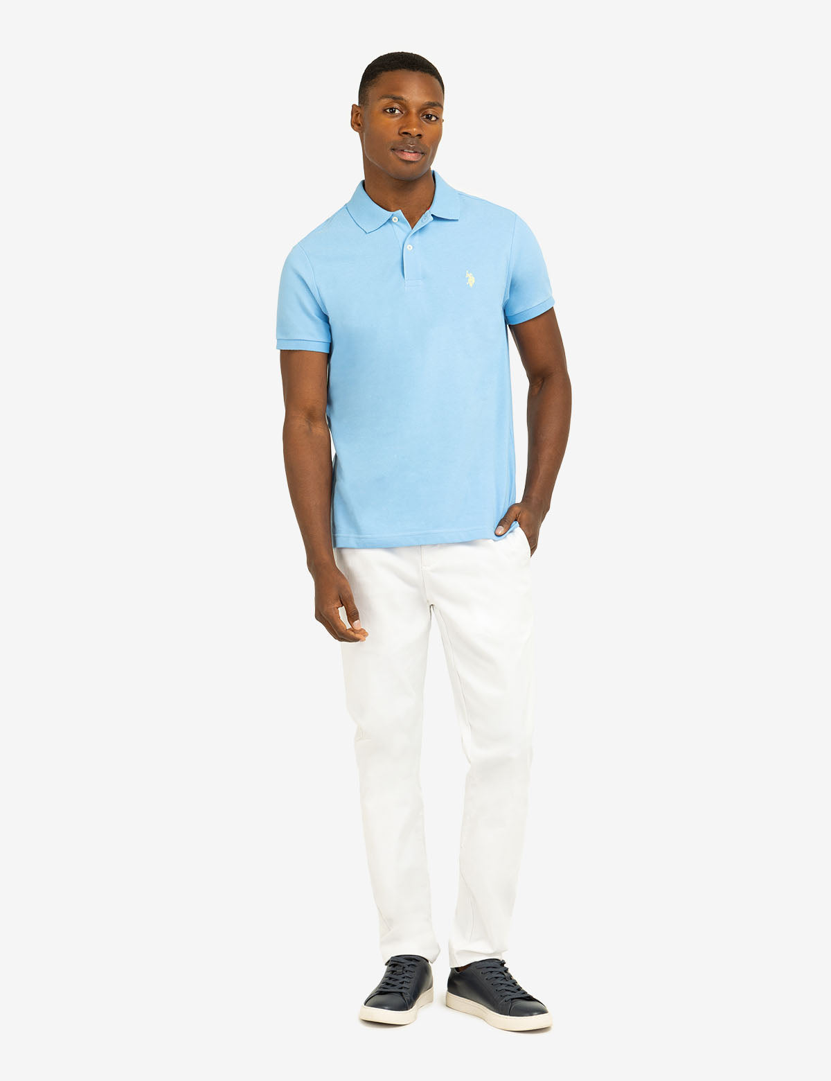 Essential Piquet Slim Fit Polo main image 1