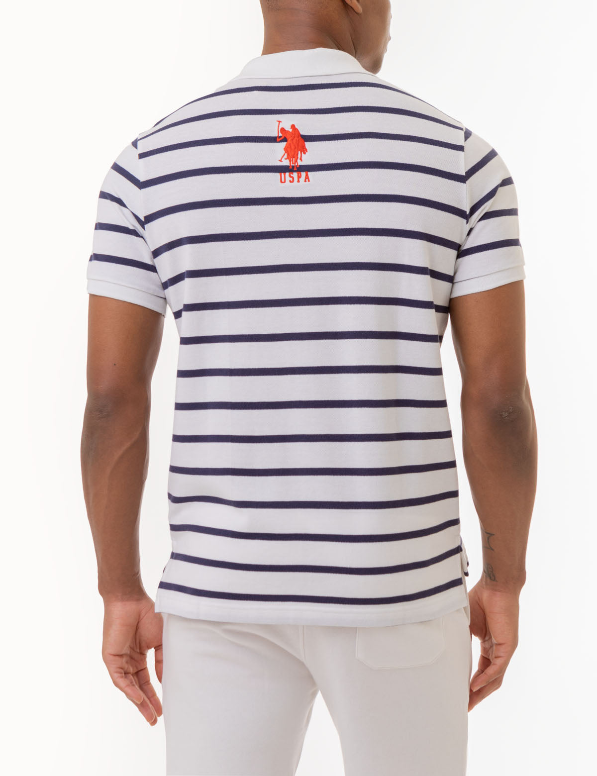 HORIZONTAL STRIPE PIQUE POLO SHIRT– U.S. Polo Assn.