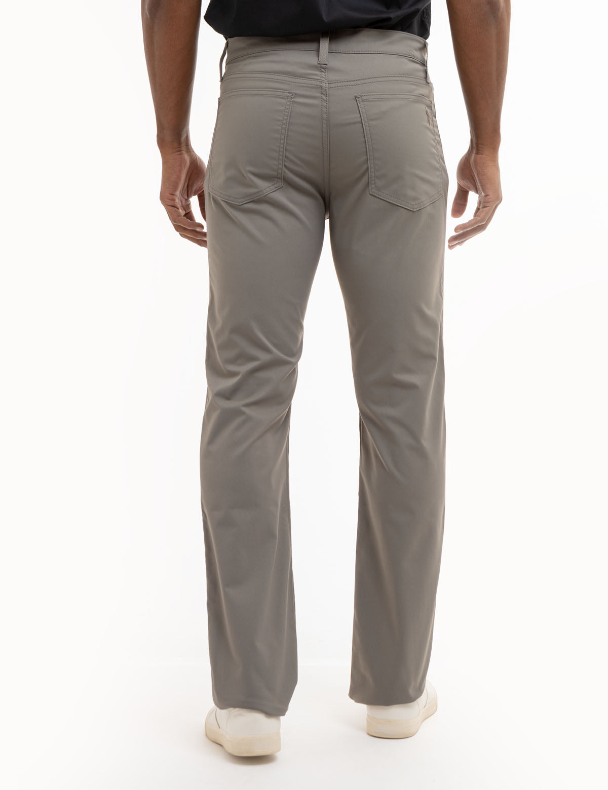 Unlined Pants w/ Pleat & Pockets