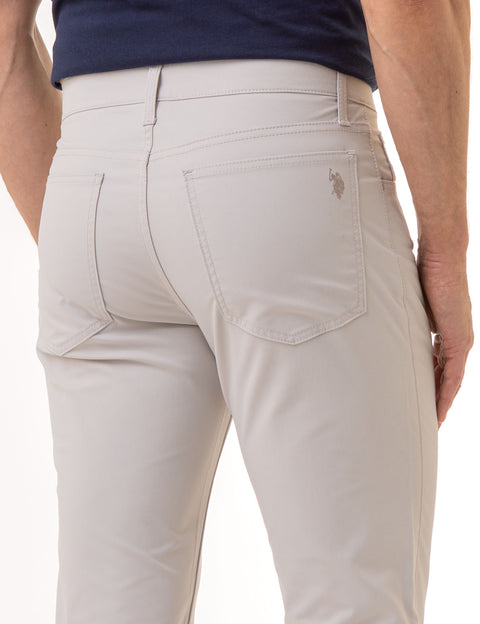 SLIM STRAIGHT 5 POCKET STRETCH PANTS - U.S. Polo Assn.