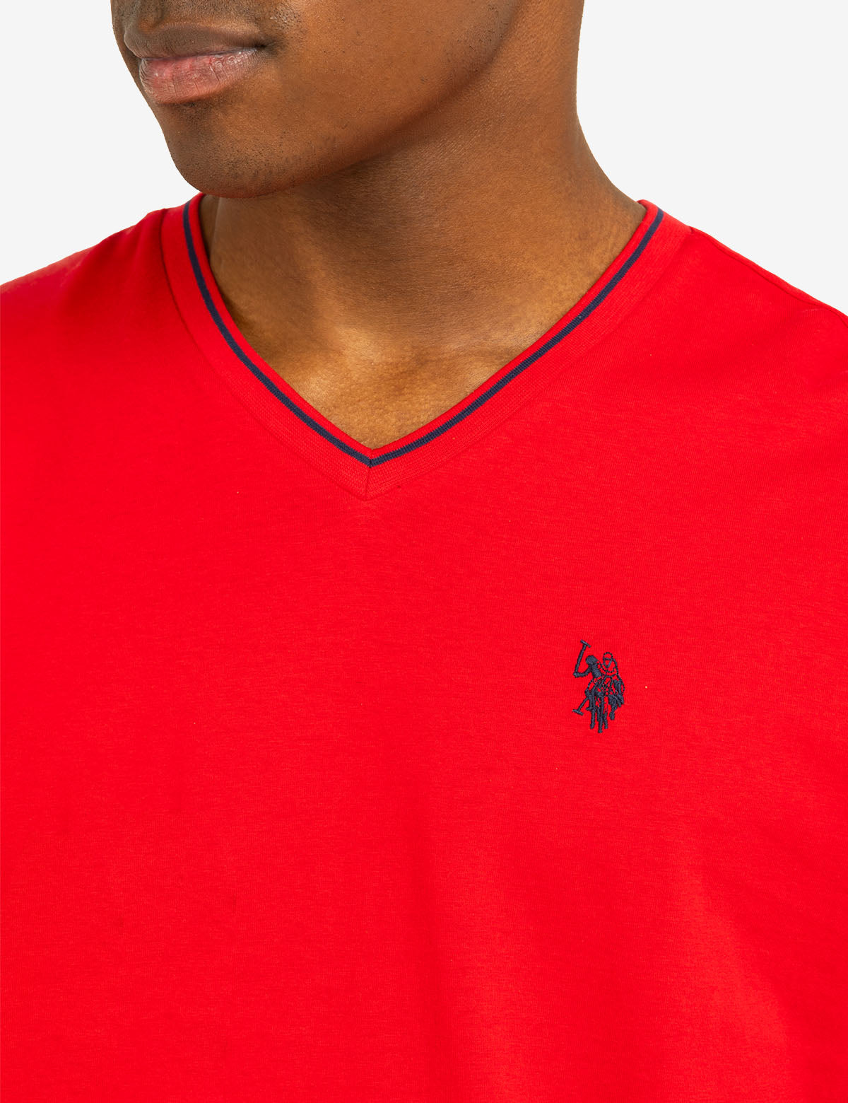 V-neck Polo T-shirt
