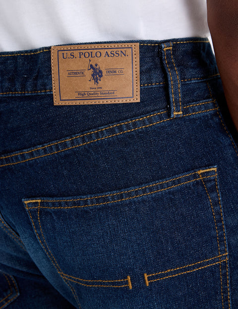 RELAXED STRAIGHT 5 POCKET JEANS - U.S. Polo Assn.