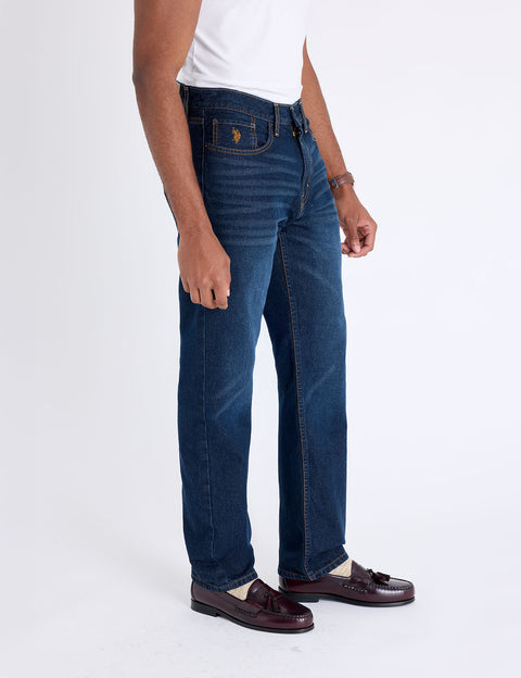 RELAXED STRAIGHT 5 POCKET JEANS - U.S. Polo Assn.