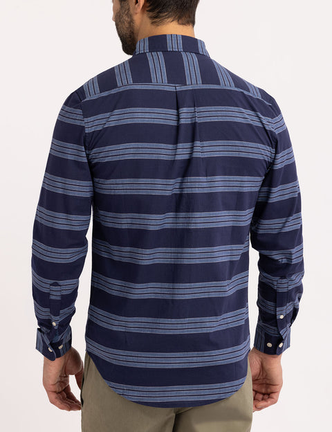 COTTON TRIPLE STRETCH POPLIN SHIRT - U.S. Polo Assn.