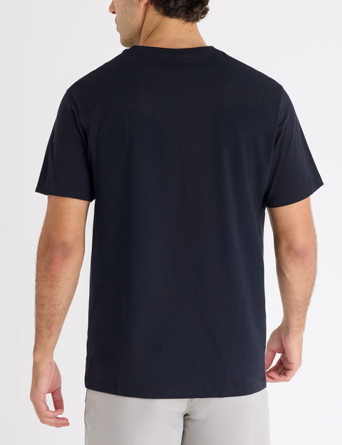 FLAG EMBOSSED WORDMARK PRINTED JERSEY T-SHIRT - U.S. Polo Assn.
