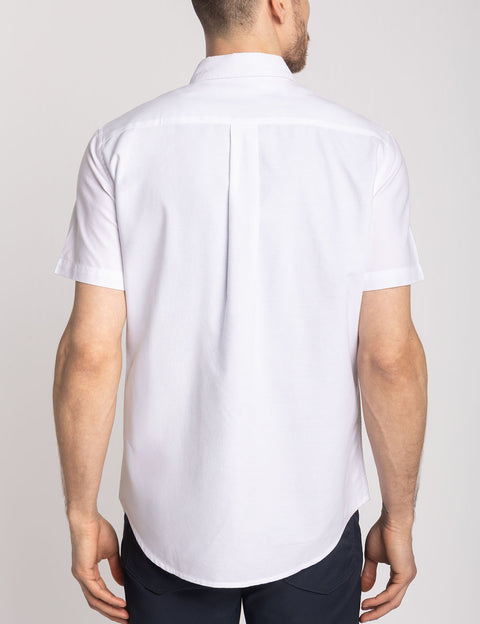 SHORT SLEEVE DOUBLE SASH OXFORD SHIRT - U.S. Polo Assn.