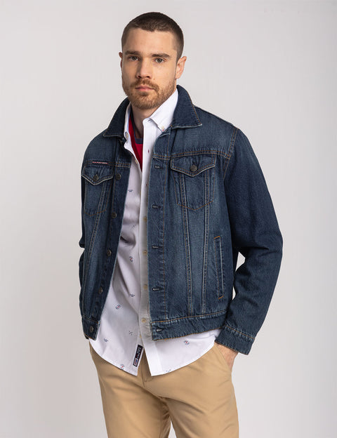 LONG SLEEVE ALL OVER MALLET PRINT OXFORD SHIRT - U.S. Polo Assn.