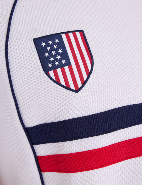 USA SHIELD PERFORMANCE PIQUE POLO SHIRT - U.S. Polo Assn.