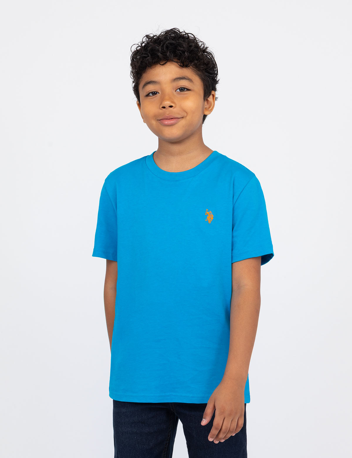 BOYS BASIC CREW NECK T-SHIRT