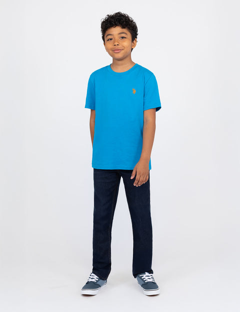 BOYS BASIC CREW NECK T-SHIRT - U.S. Polo Assn.