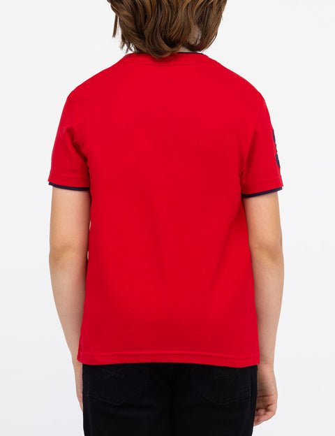 BOYS BASIC V-NECK T-SHIRT - U.S. Polo Assn.