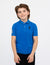 BOYS PIQUE SOLID POLO SHIRT