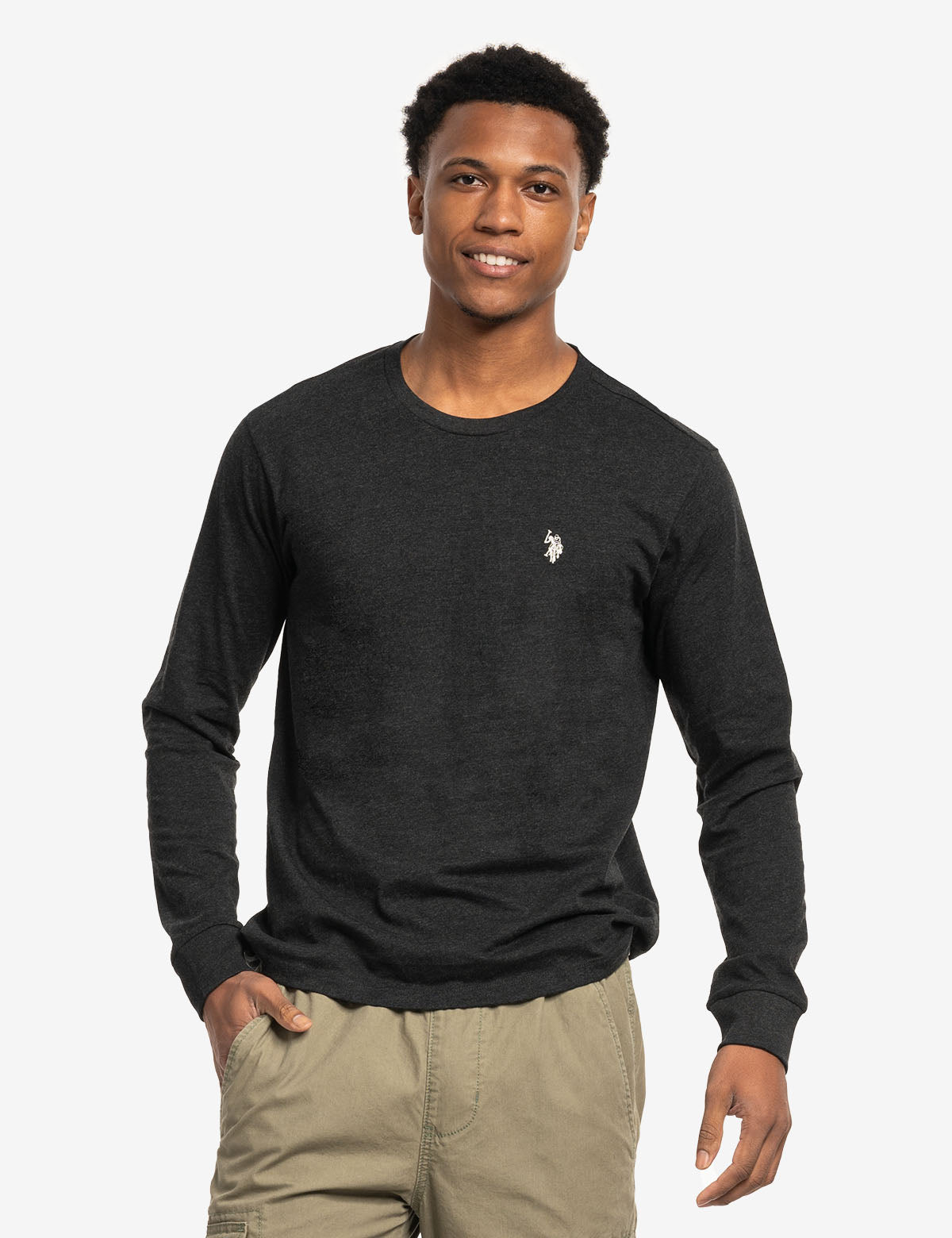 LONG SLEEVE SOLID T-SHIRT