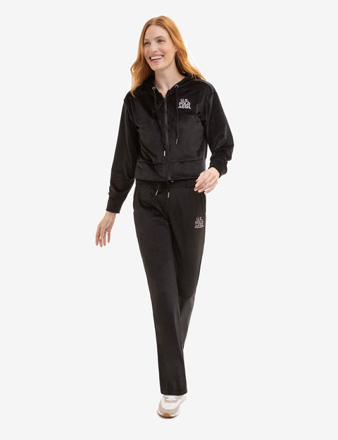 VELOUR EMBELLISHED JOGGER - U.S. Polo Assn.