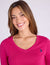 LONG SLEEVE V-NECK T-SHIRT