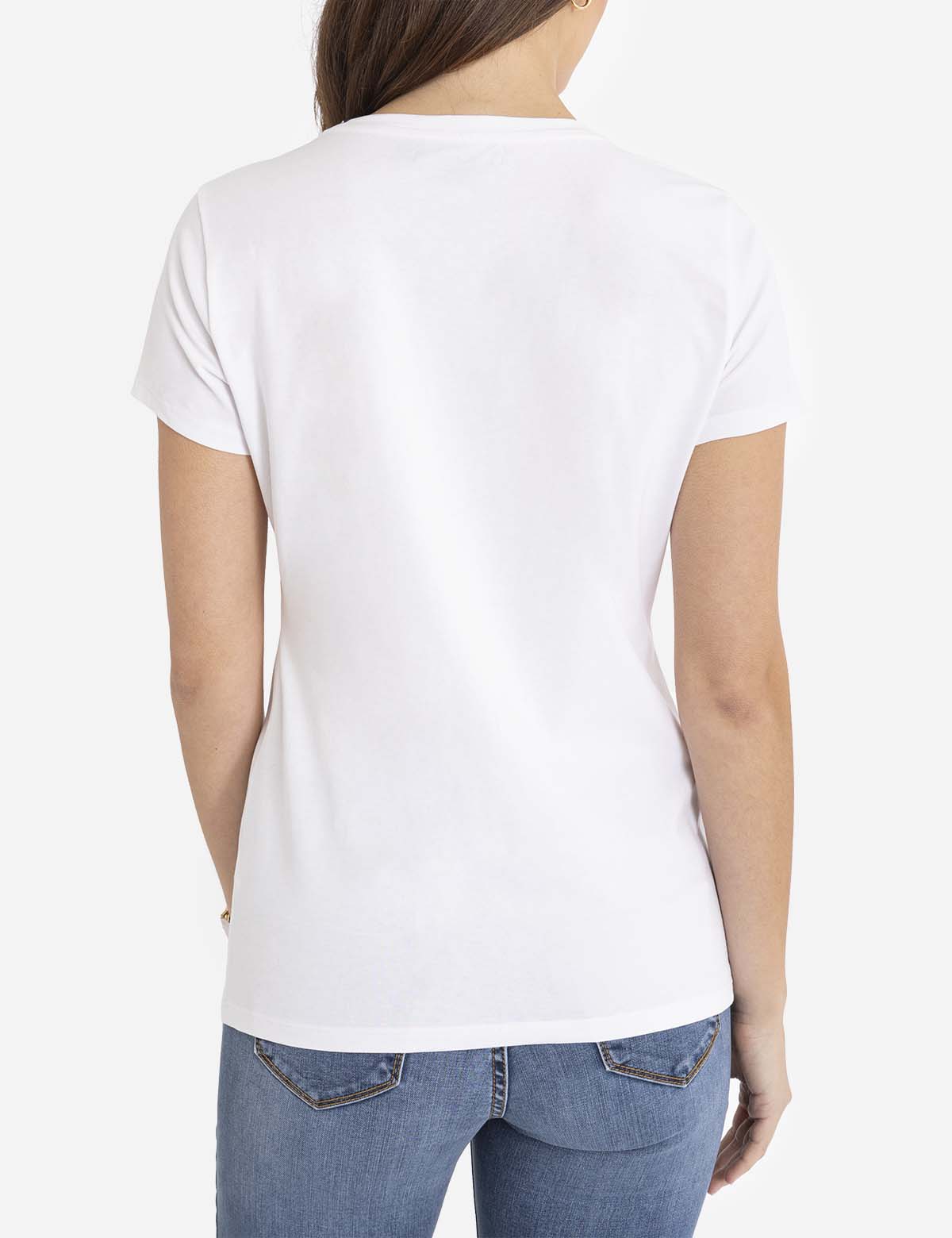 Casual Crew Neck Portrait Print Polyester T-Shirt