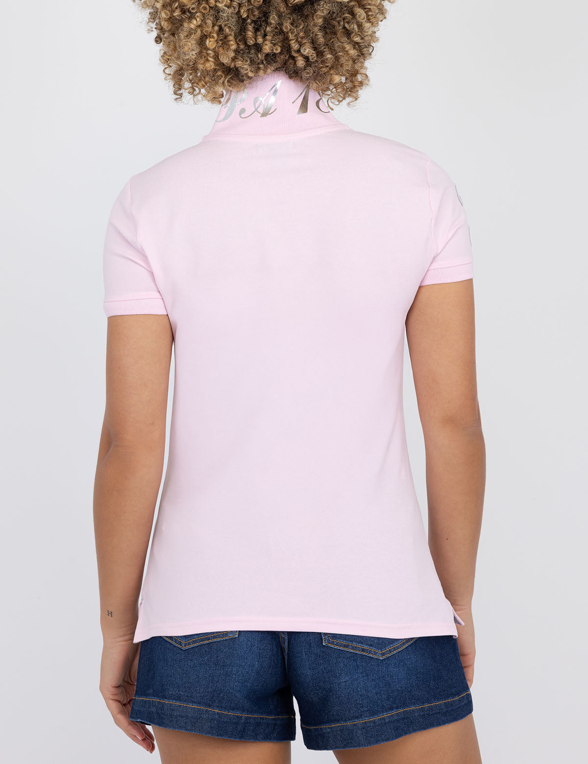 USPA METALLIC PRINT POLO SHIRT– U.S. Polo Assn.