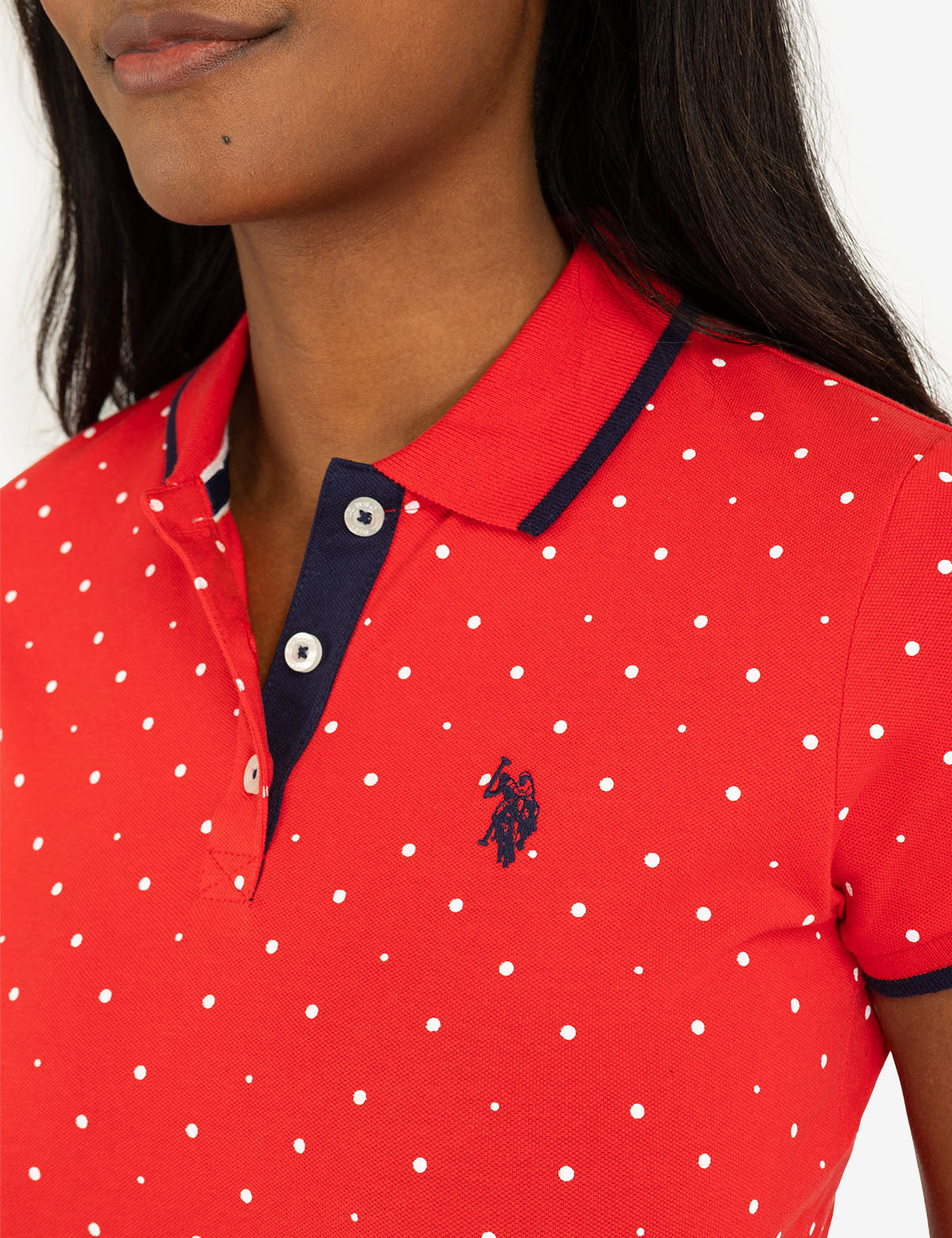 Time Dots Polo Top