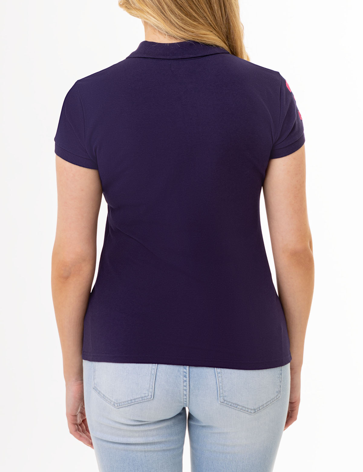 【SETUP‐EXE】STRIPE WAPPEN POLO TOP main image 0