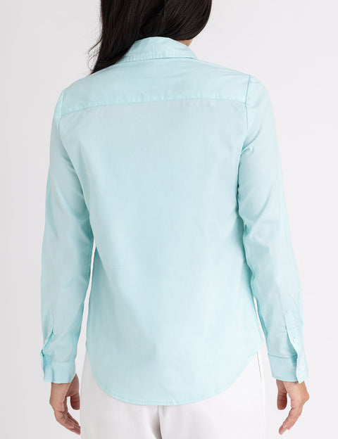 SOLID STRETCH POPLIN SHIRT - U.S. Polo Assn.