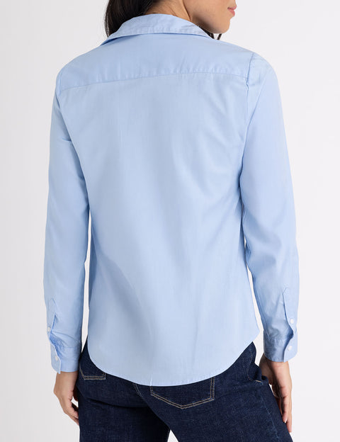 SOLID STRETCH POPLIN SHIRT - U.S. Polo Assn.