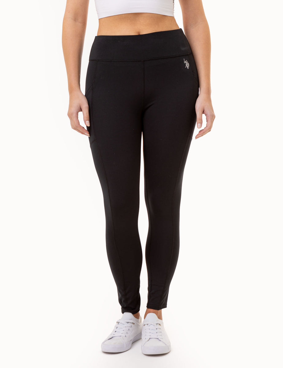 USPA SPORT HIGH WAISTED ESSENTIAL LEGGING– U.S. Polo Assn.