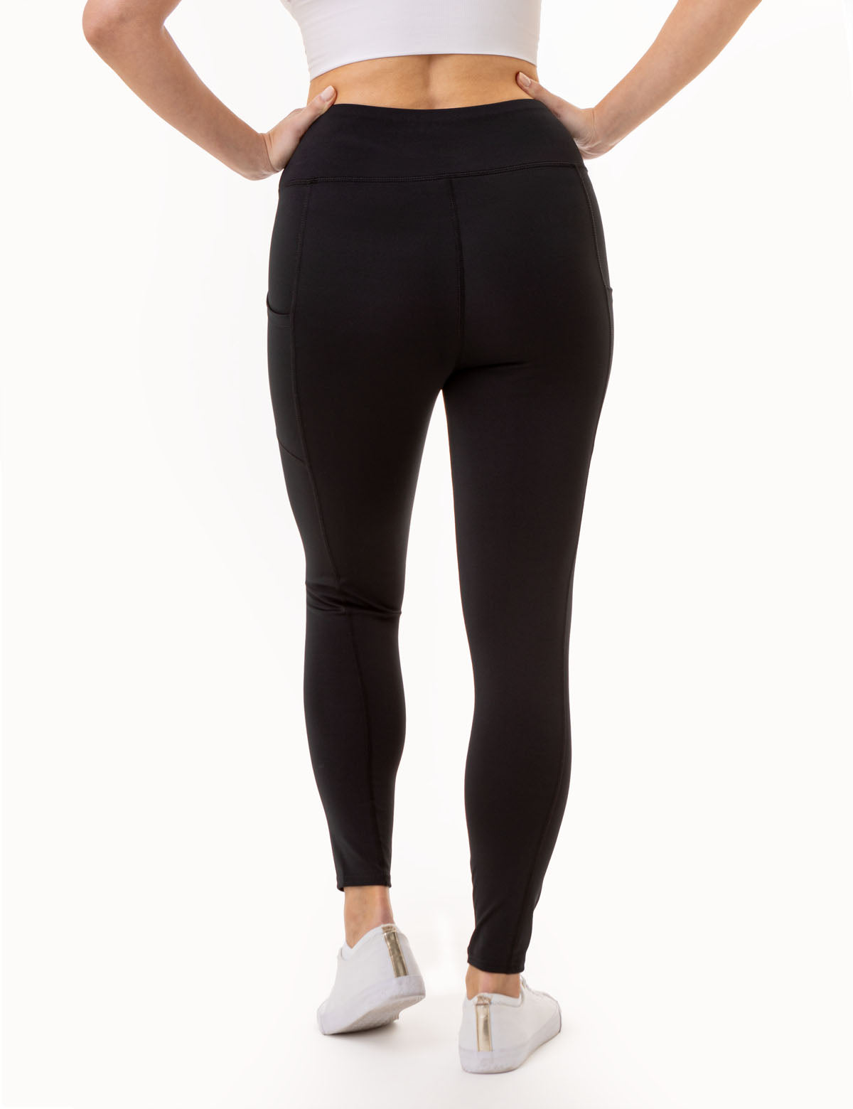 USPA SPORT HIGH WAISTED ESSENTIAL LEGGING– U.S. Polo Assn.