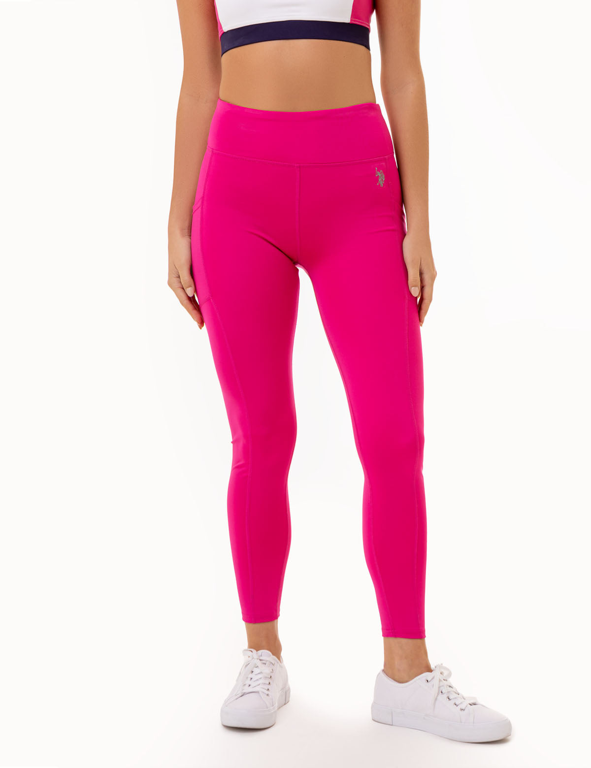 USPA SPORT HIGH WAISTED ESSENTIAL LEGGING– U.S. Polo Assn.