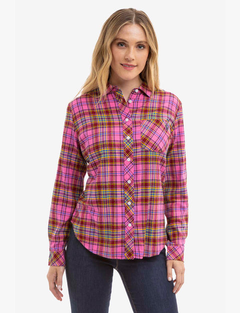 FLANNEL PLAID LONG SLEEVE SHIRT - U.S. Polo Assn.