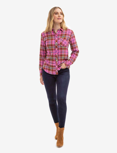 FLANNEL PLAID LONG SLEEVE SHIRT - U.S. Polo Assn.