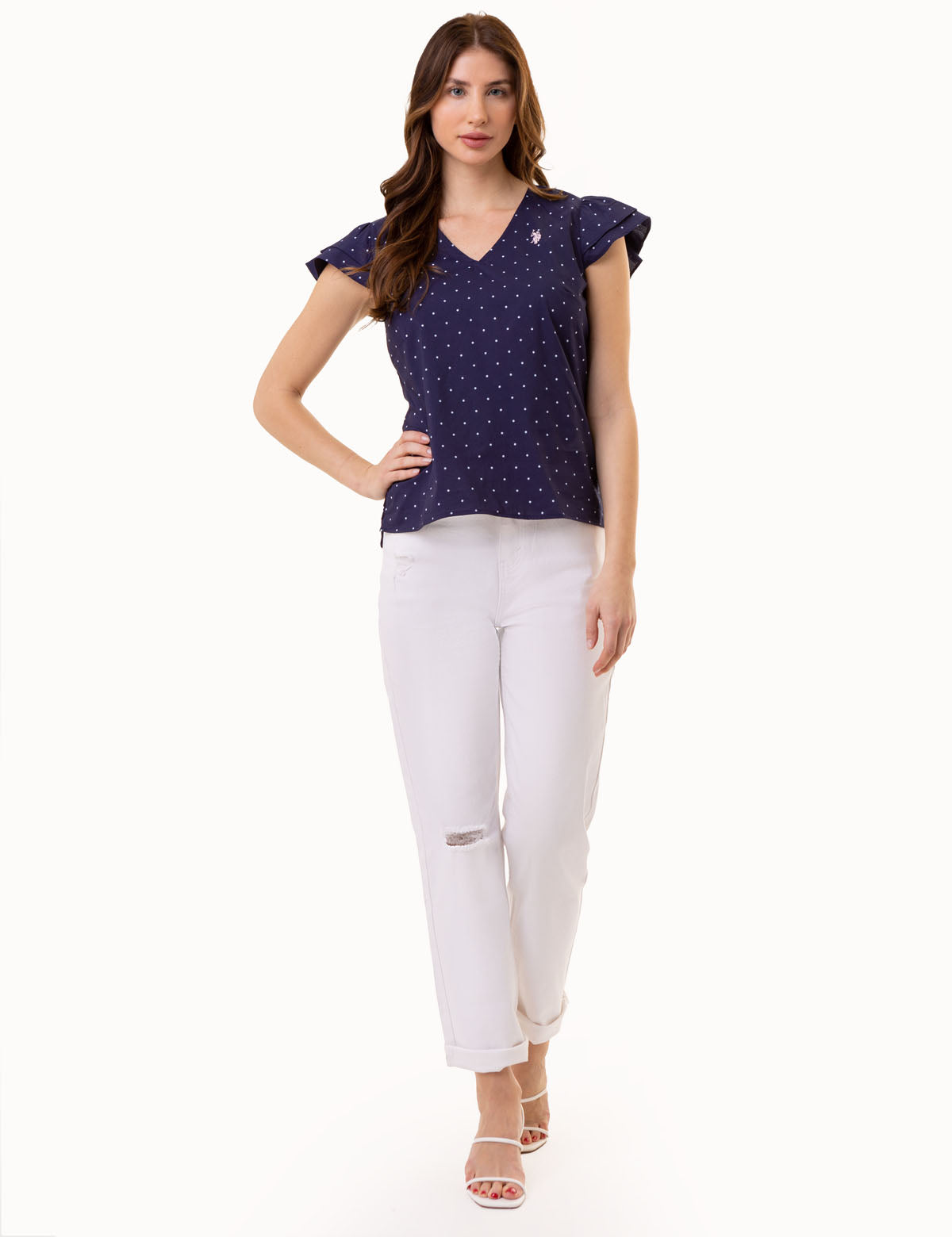 Bubblegum Pop Seam Polo Top