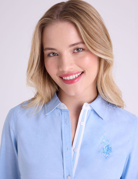 TONAL OXFORD SHIRT - U.S. Polo Assn.